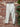 Flat Front Cotton/Linen Twill Chino Unbleached