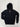 14oz Ultra Heavyweight Loopwheel Cotton Zip Up Hoodie Black