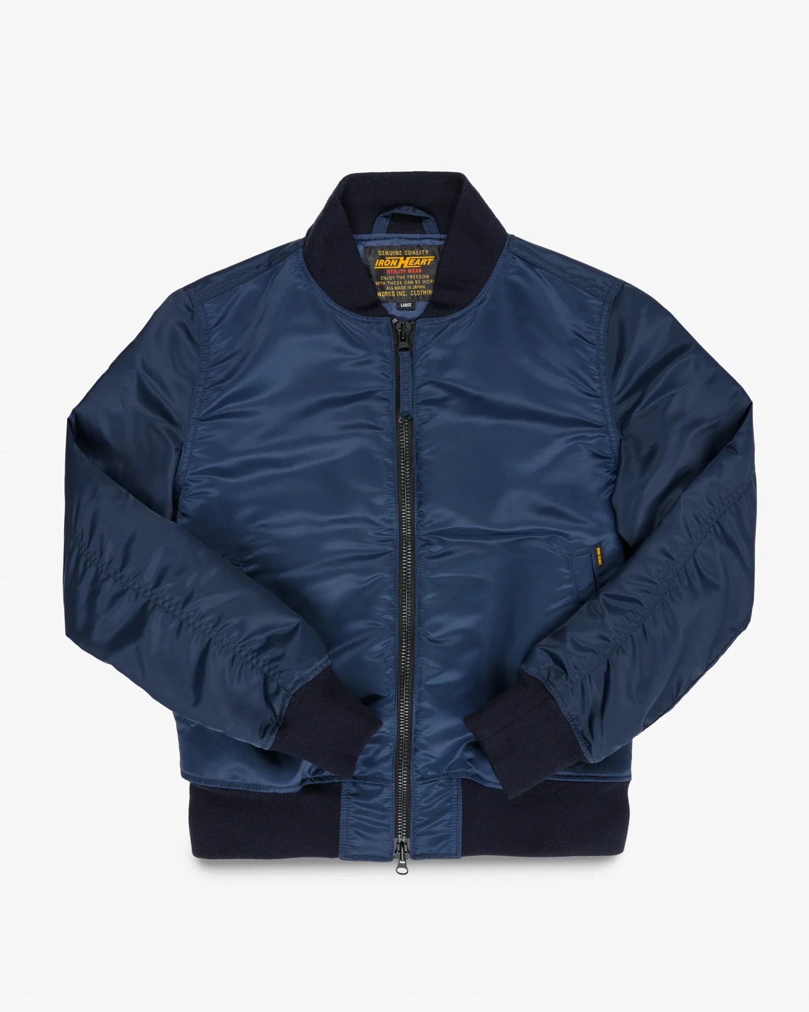 フライトジャケットISPIEWAK&SONS INC　TYPE L-2B USA 4.8oz Nylon Type L-2B Jacket Navy – TENDREL
