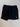 Solid Black Swim Trunk