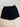 Solid Black Swim Trunk