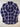 9oz Selvedge Flannel Check Western Shirt Purple