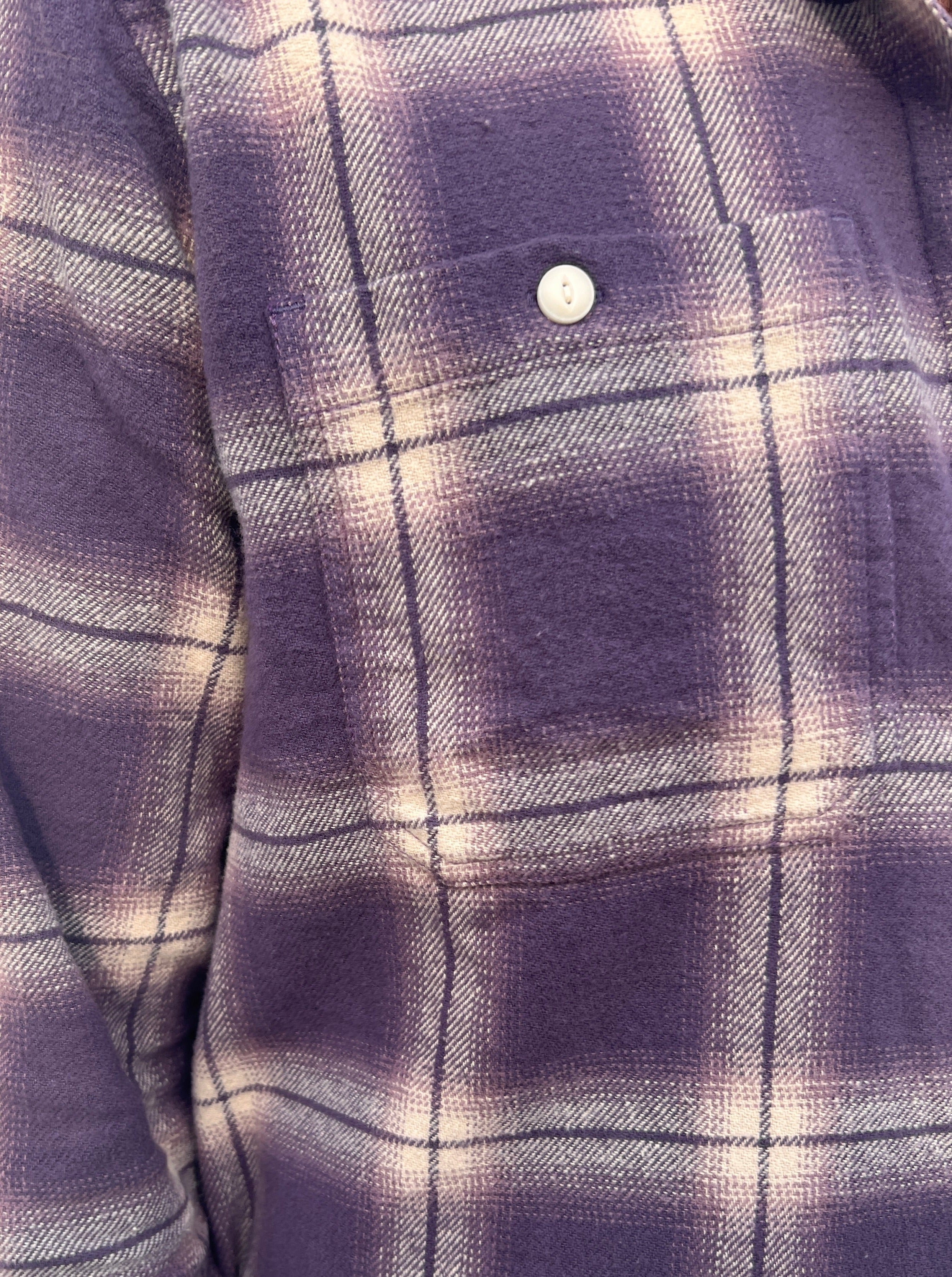 3sixteen - Utility Flannel Faded Lilac Plaid
