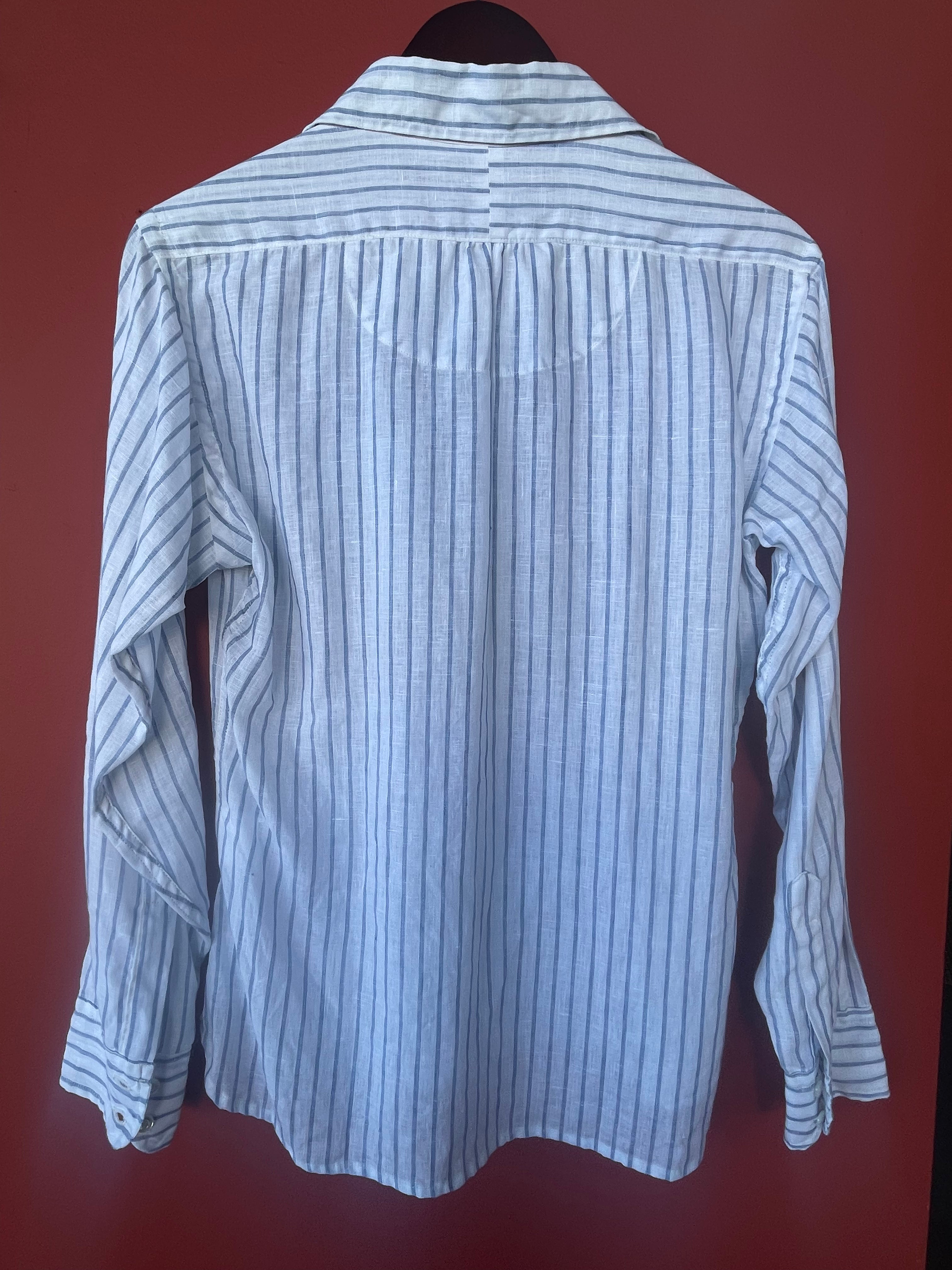 Mister Freedom - Aristocrat Shirt NOS Linen Stripe