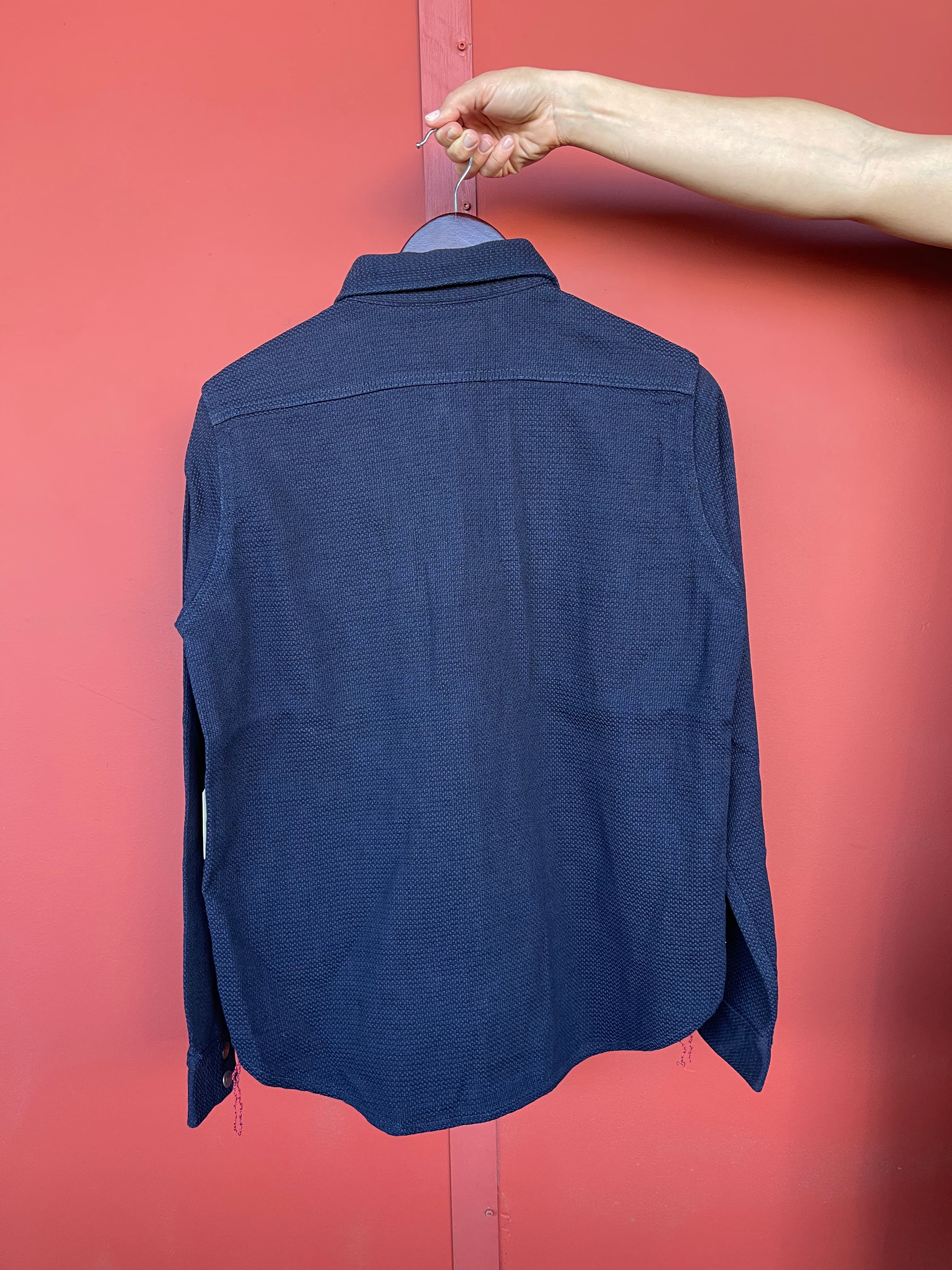 Iron Heart - 12oz Dobby Cloth CPO Shirt Indigo