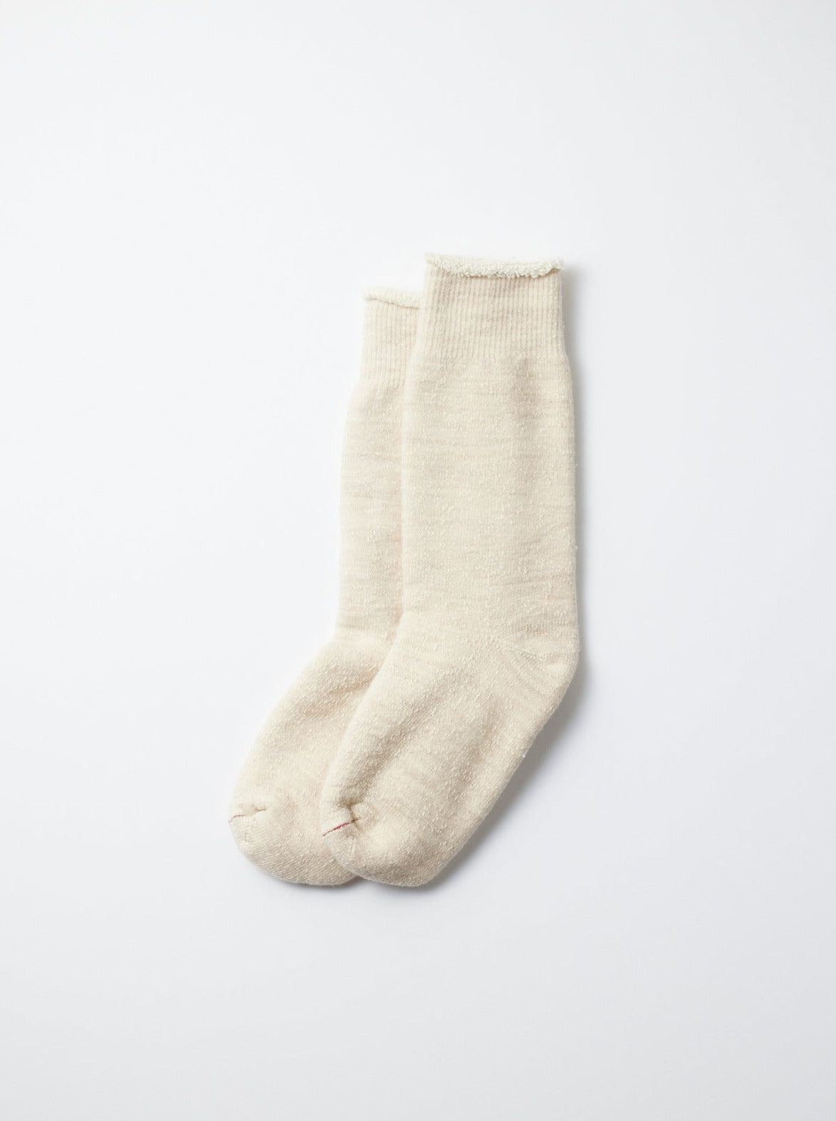 RoToTo - Double Face Merino Wool / Organic Cotton Socks Oatmeal