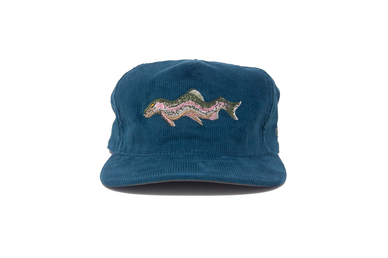 Ampal Creative - Trippy Trout Corduroy Strapback Hat