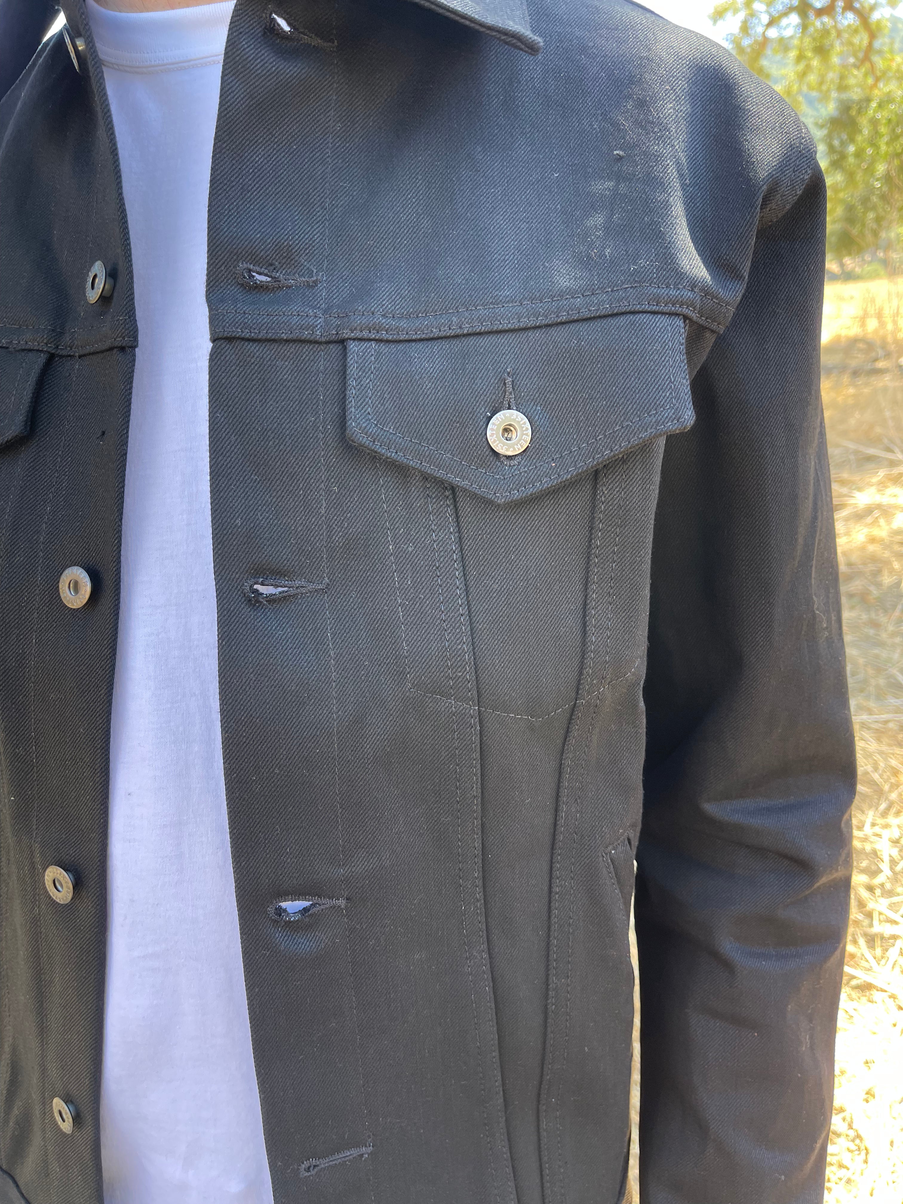 3sixteen - Type 3s Denim Jacket Double Black