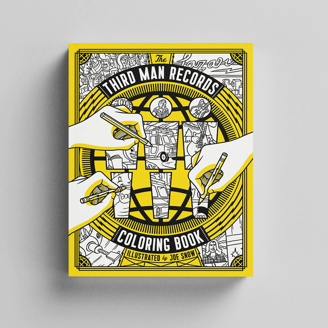 Third Man - Illustrated Coloring Book by Joe Snow